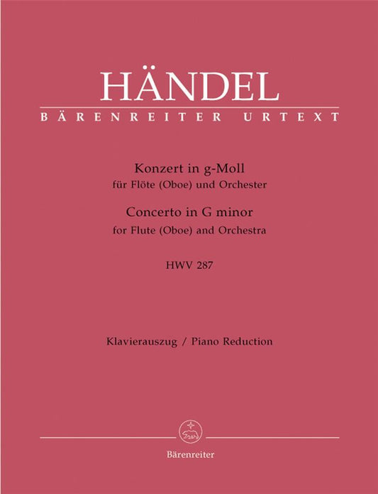 Handel- Concerto in G Minor for Flute and Piano