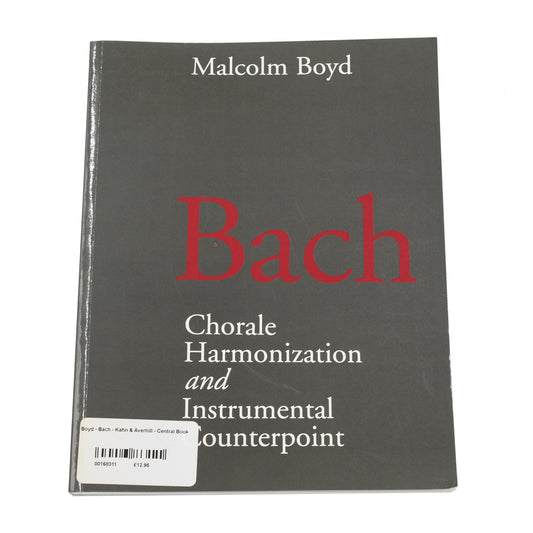 Bach Chorale Harmonization and Instrumental Counterpoint Book