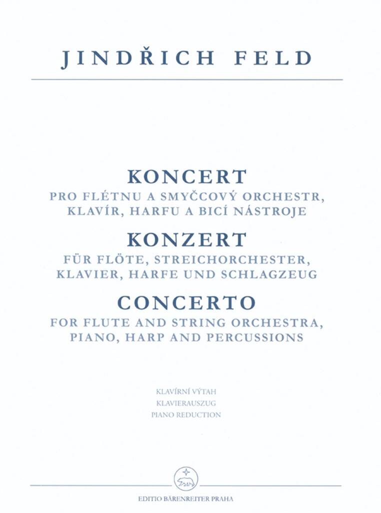 Feld- Concerto for Flute and Piano