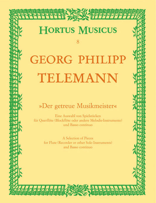 Telemann- A Selection of Pieces for Flute and Basso Continuo
