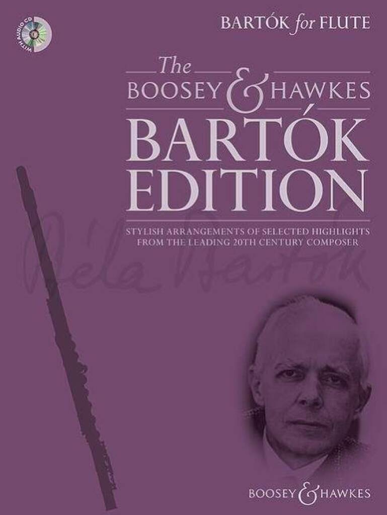 Bartók for Flute and Piano with Playalong CD