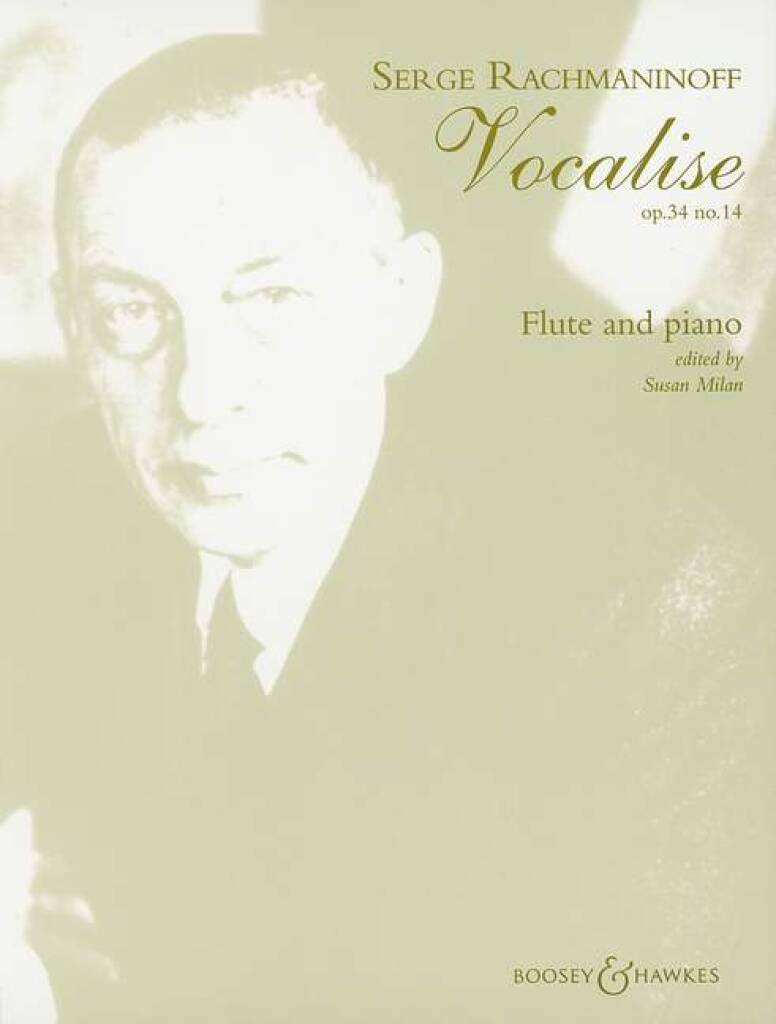 Rachmaninoff- Vocalise Op.34 No.14 for Flute and Piano (B&H)