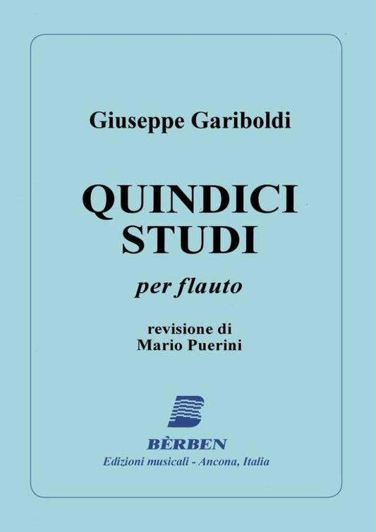 Gariboldi- 15 Studies for Flute (Berben)