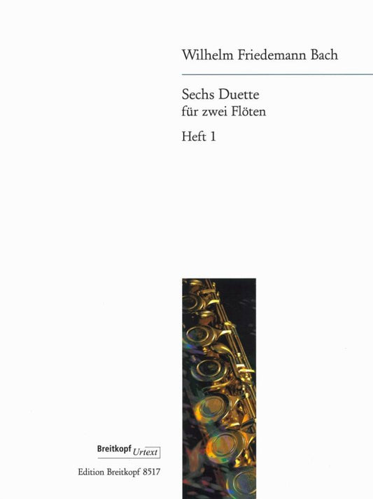 W.F. Bach- 6 Duets for Two Flutes