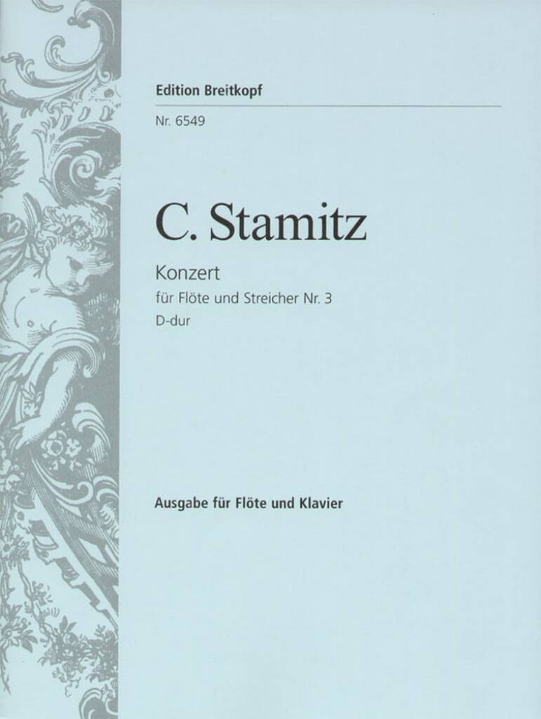 Stamitz- Concerto No.3 in D Major for Flute and Piano