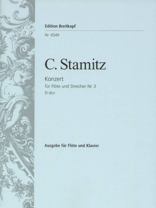Stamitz- Concerto No.3 in D Major for Flute and Piano
