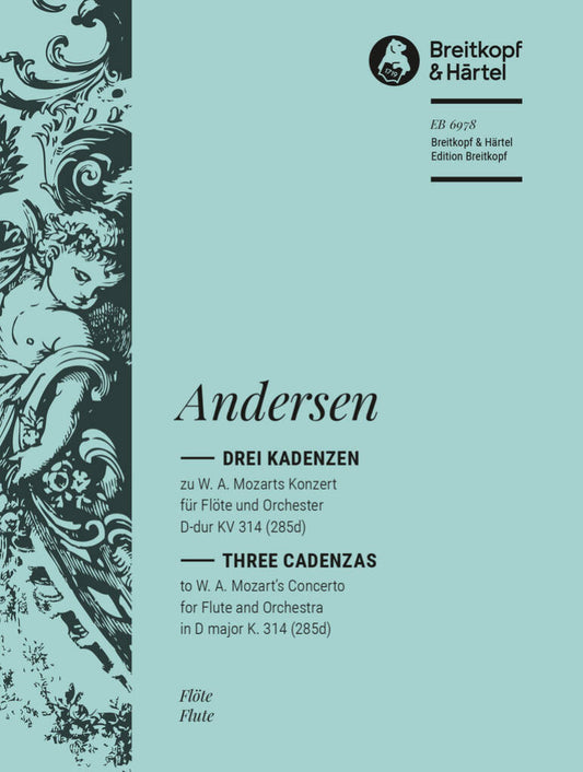 Andersen- Three Cadenzas for Mozart Concerto No 2 KV314
