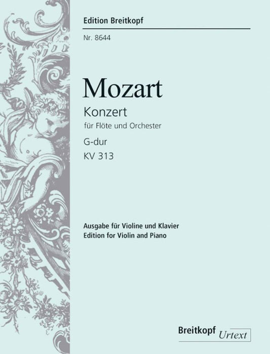 Mozart- Concerto in G Major KV313 for Flute and Piano (Edition Breitkopf)