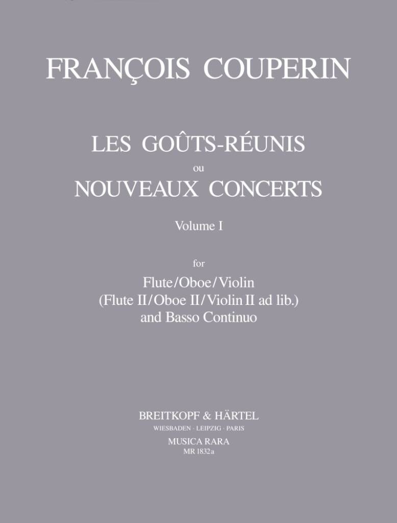 Couperin Les Gouts Reunis Volume I & II- Musica Rara