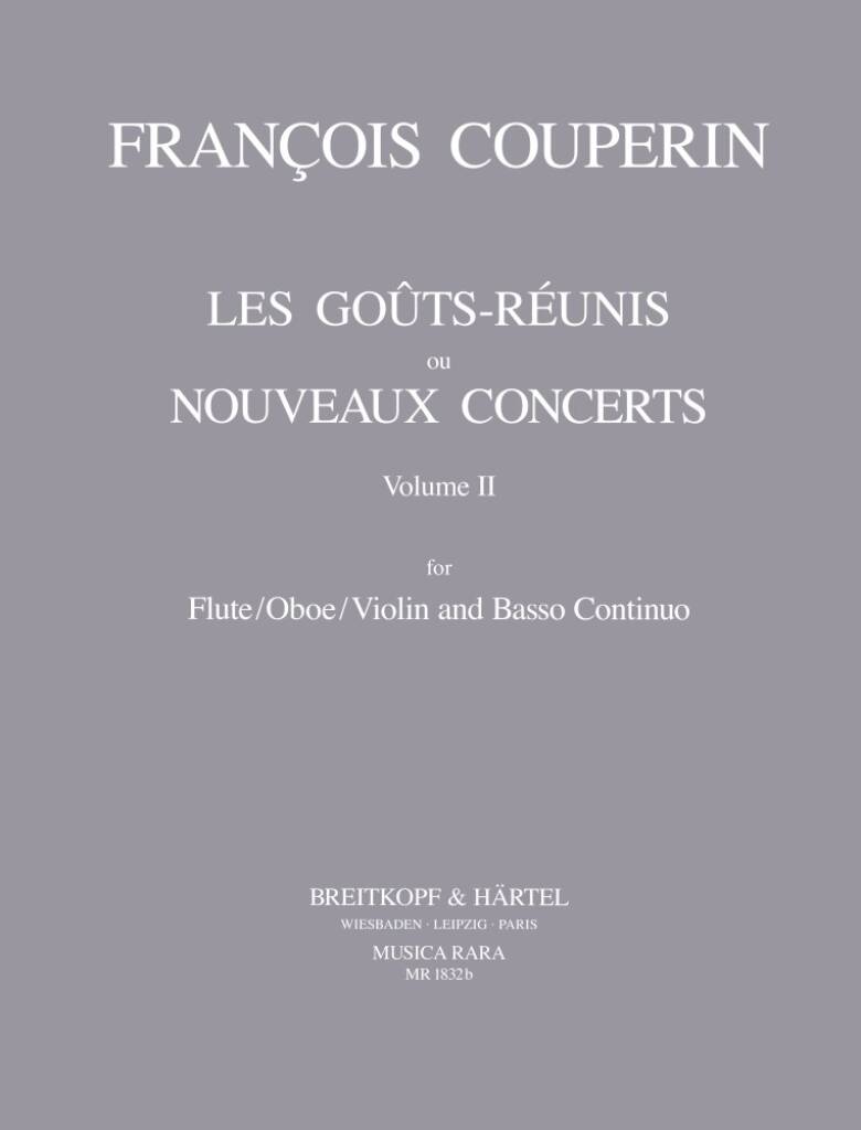 Couperin Les Gouts Reunis Volume I & II- Musica Rara