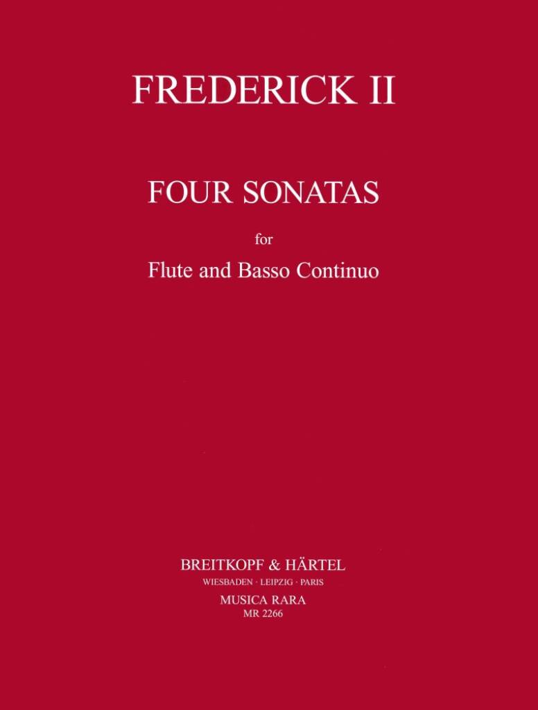 Frederick II- Four Sonatas for Flute and Basso Continuo
