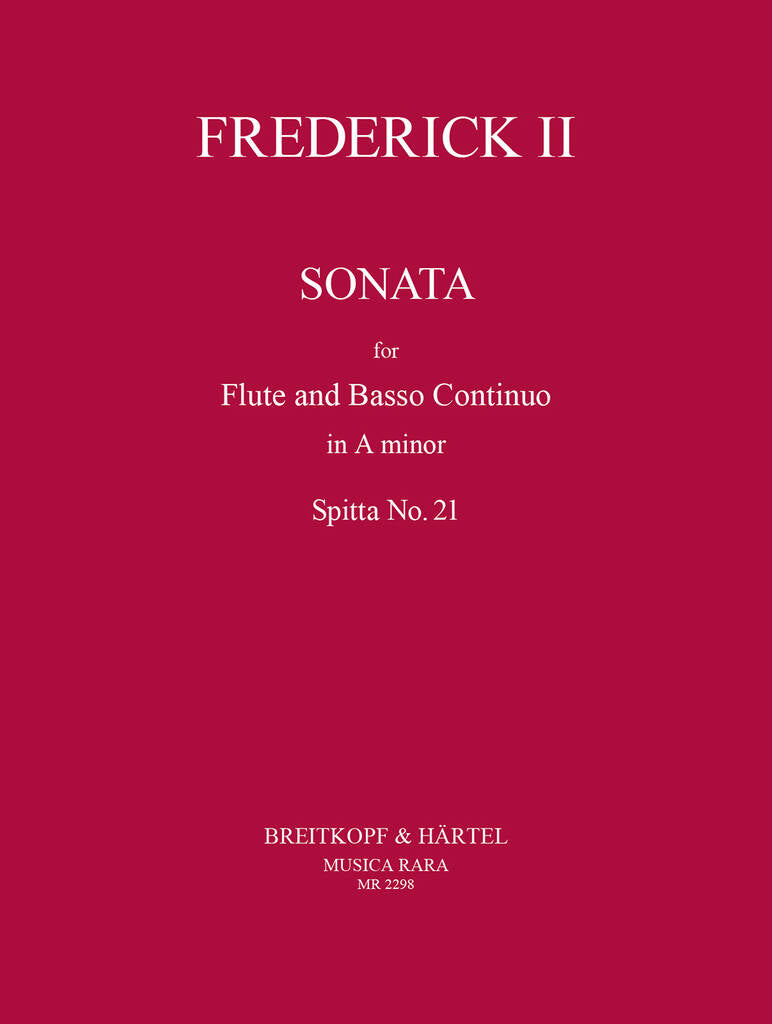 Frederick II- Sonata in A Minor for Flute and Basso Continuo