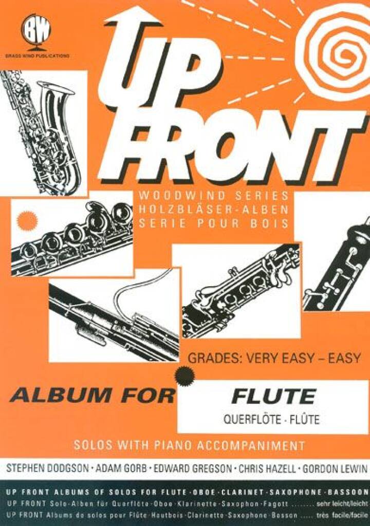 Up Front Album for Flute and Piano