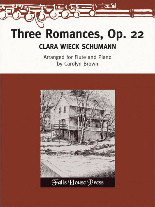 Clara Schumann- Three Romances Op.22 for Flute and Piano
