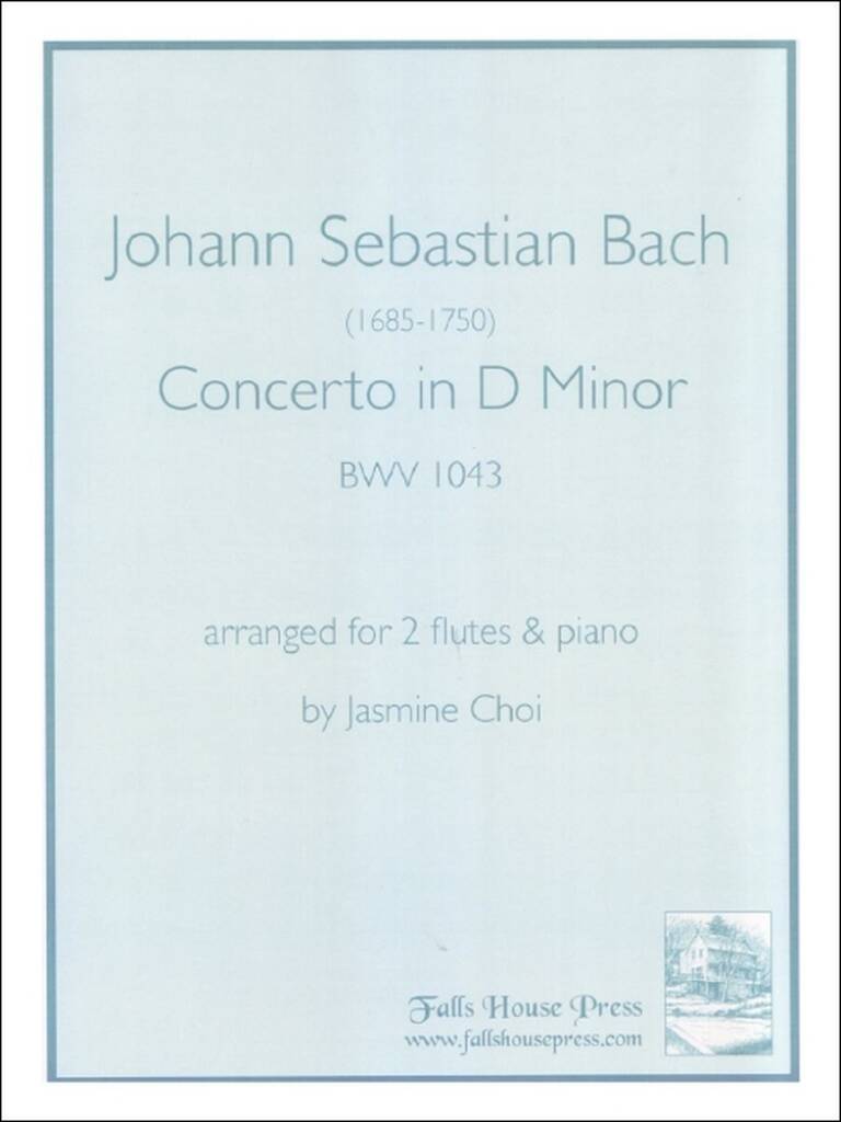 JS Bach- Concerto in D Minor for Two Flutes and Piano