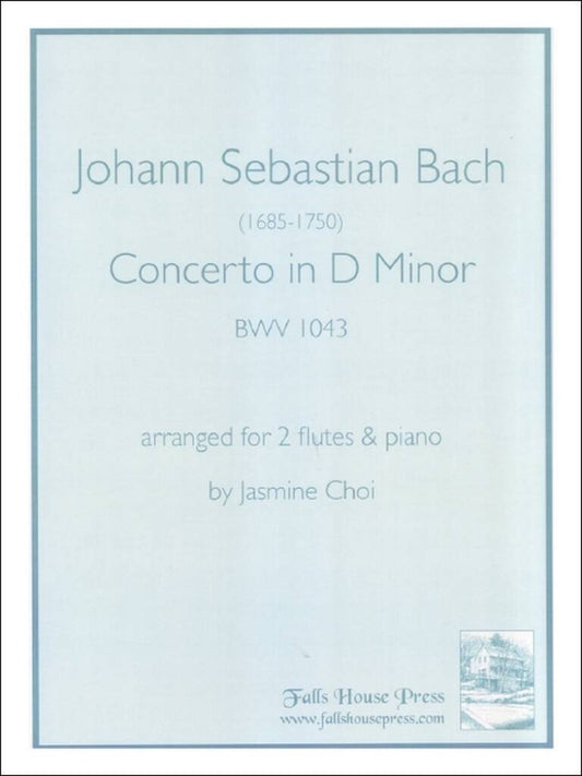 JS Bach- Concerto in D Minor for Two Flutes and Piano