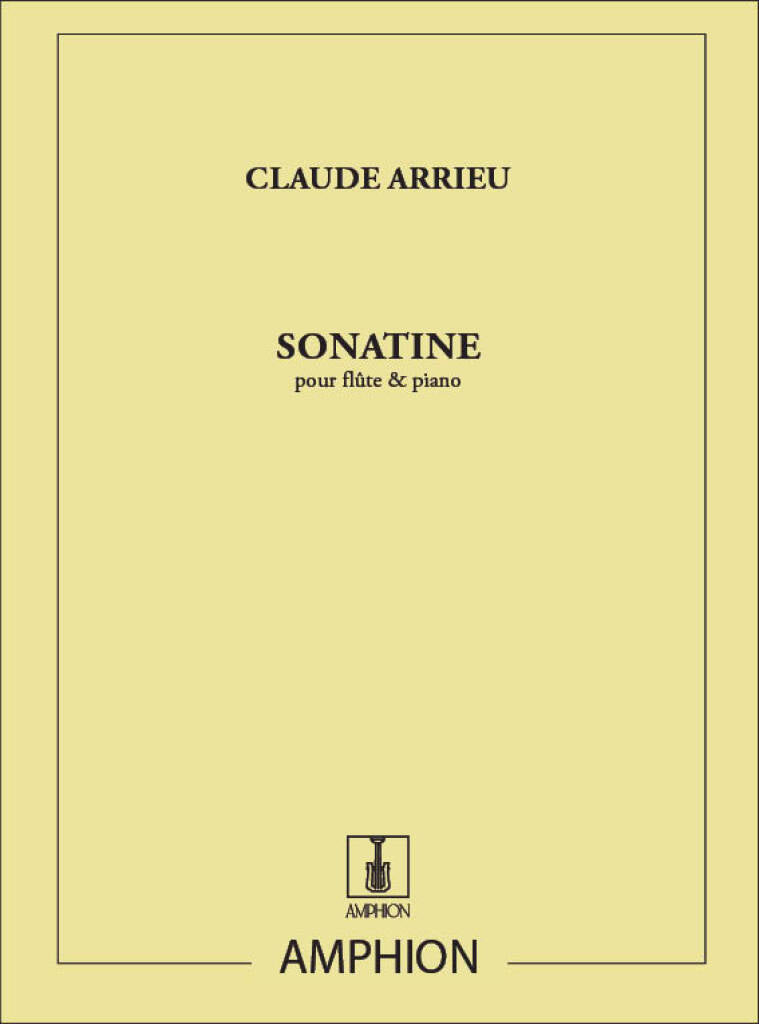 Arrieu Sonatine-Flute and Piano