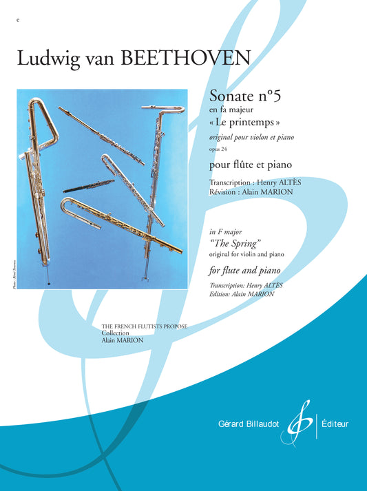 Beethoven Sonata No.5 in F major Op 24-Flute and Piano