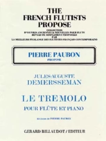 Demersseman- Le Tremolo for Flute and Piano