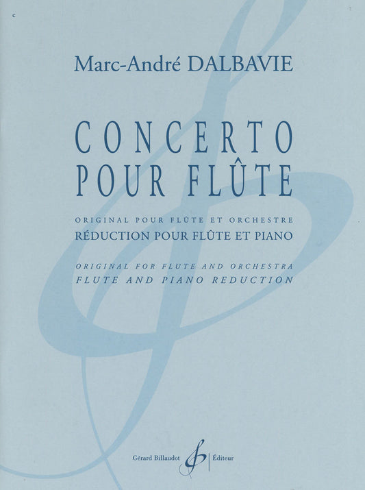 Dalbavie- Concerto for Flute