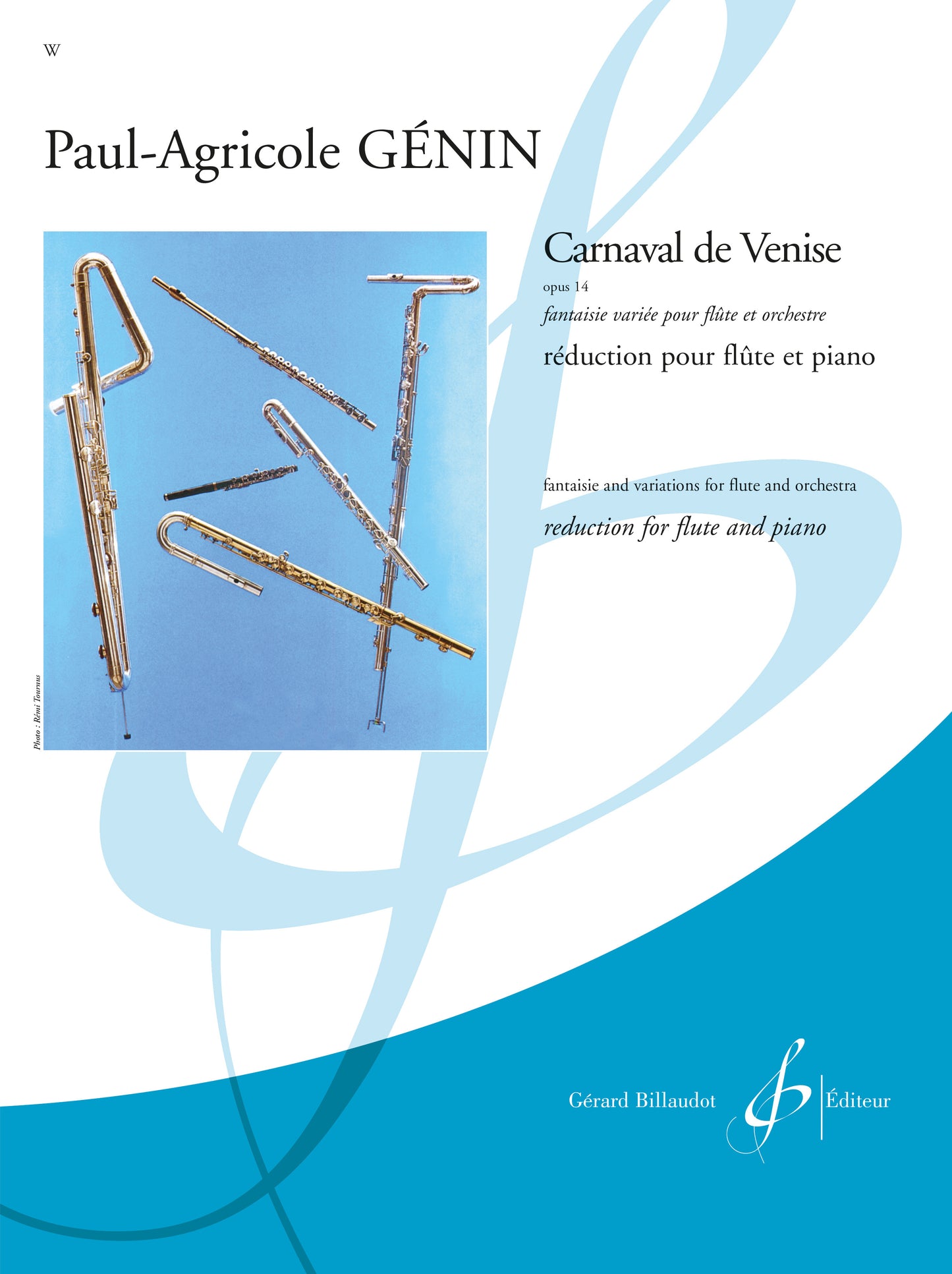 Genin- Carnival of Venice Opus 14 for Flute and Piano