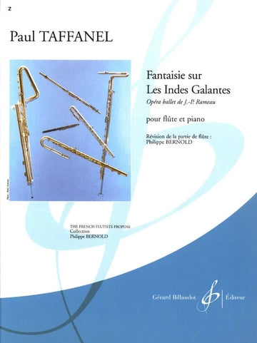 Taffanel- Fantaisie sur Les Indes Galantes for Flute and Piano