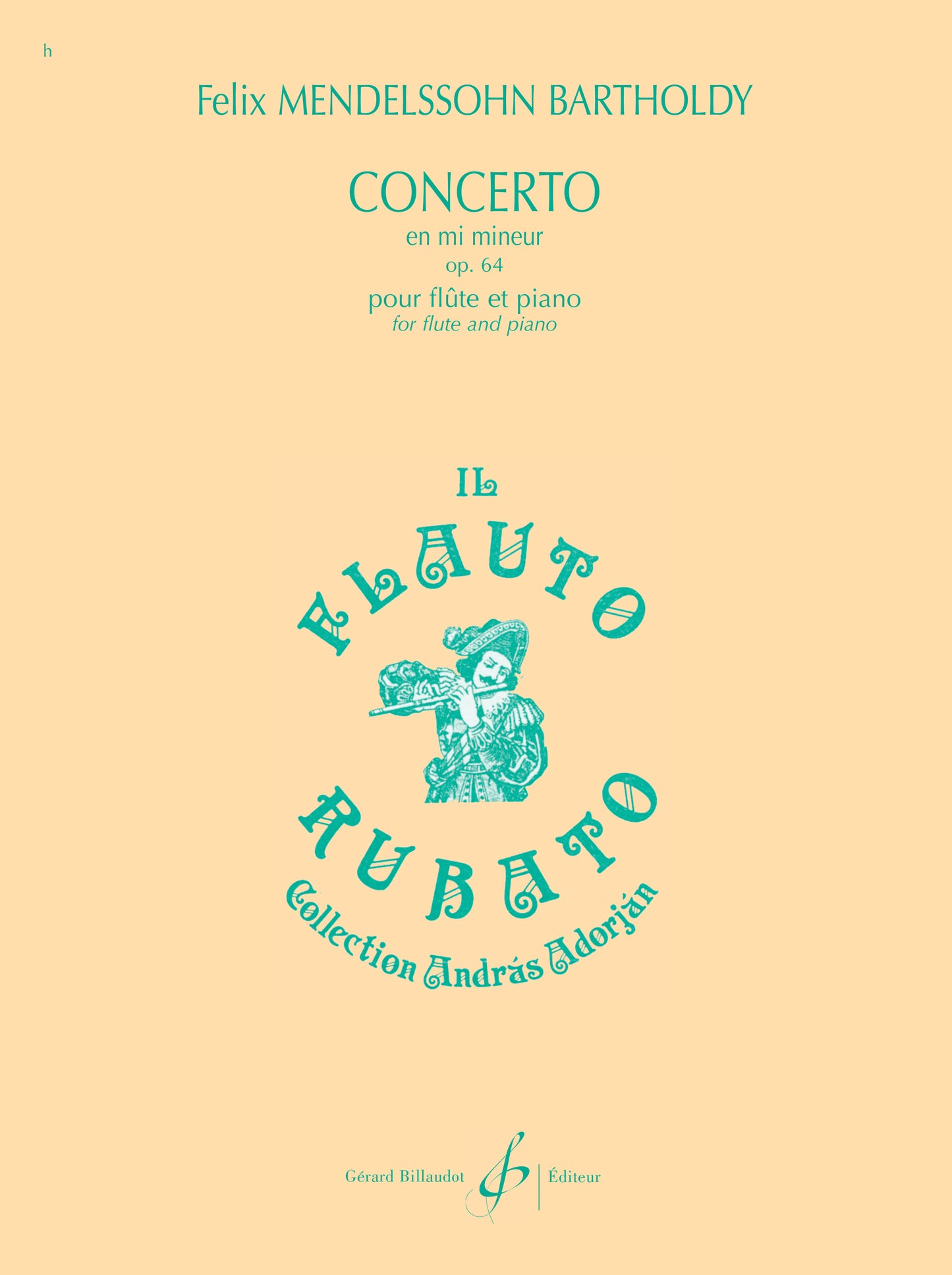 Mendelssohn- Concerto in E Minor Op.64 for Flute and Piano