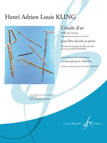 Kling L’etoile D’or Polka de Concert for Piccolo and Piano