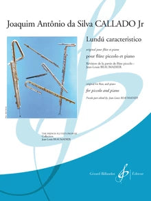 Callado Jr - Lundu Caracteristico for Piccolo and Piano
