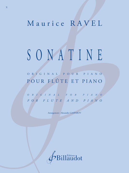 Ravel- Sonatine for Flute and Piano