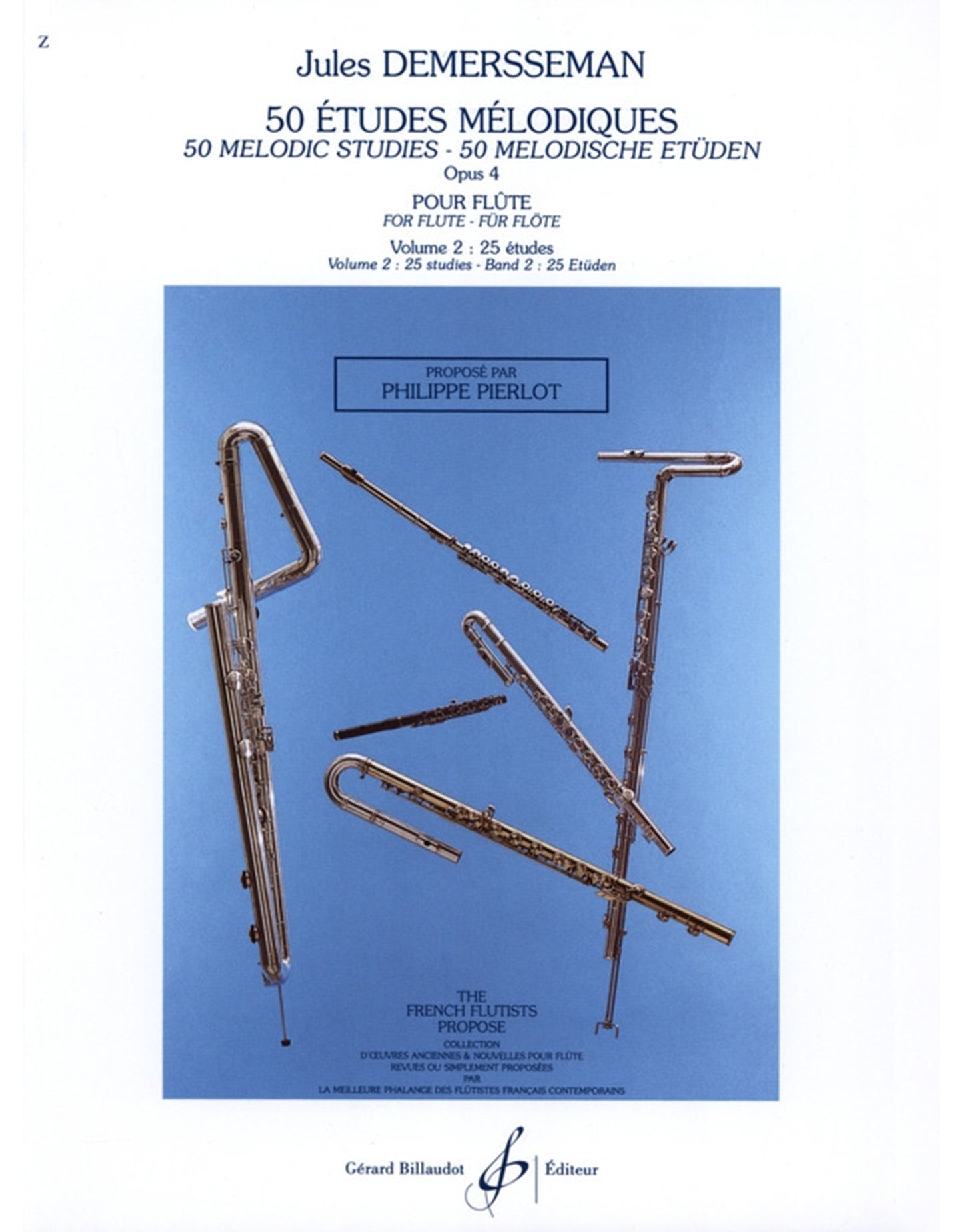 Demersseman- 50 Melodic Studies Op. 4 (Billaudot)
