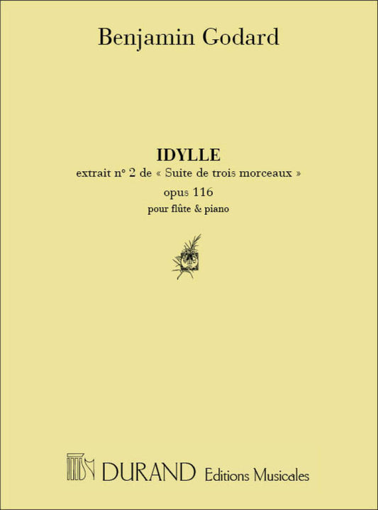Godard- Idylle from "Suite de Trois Morceaux" for Flute and Piano