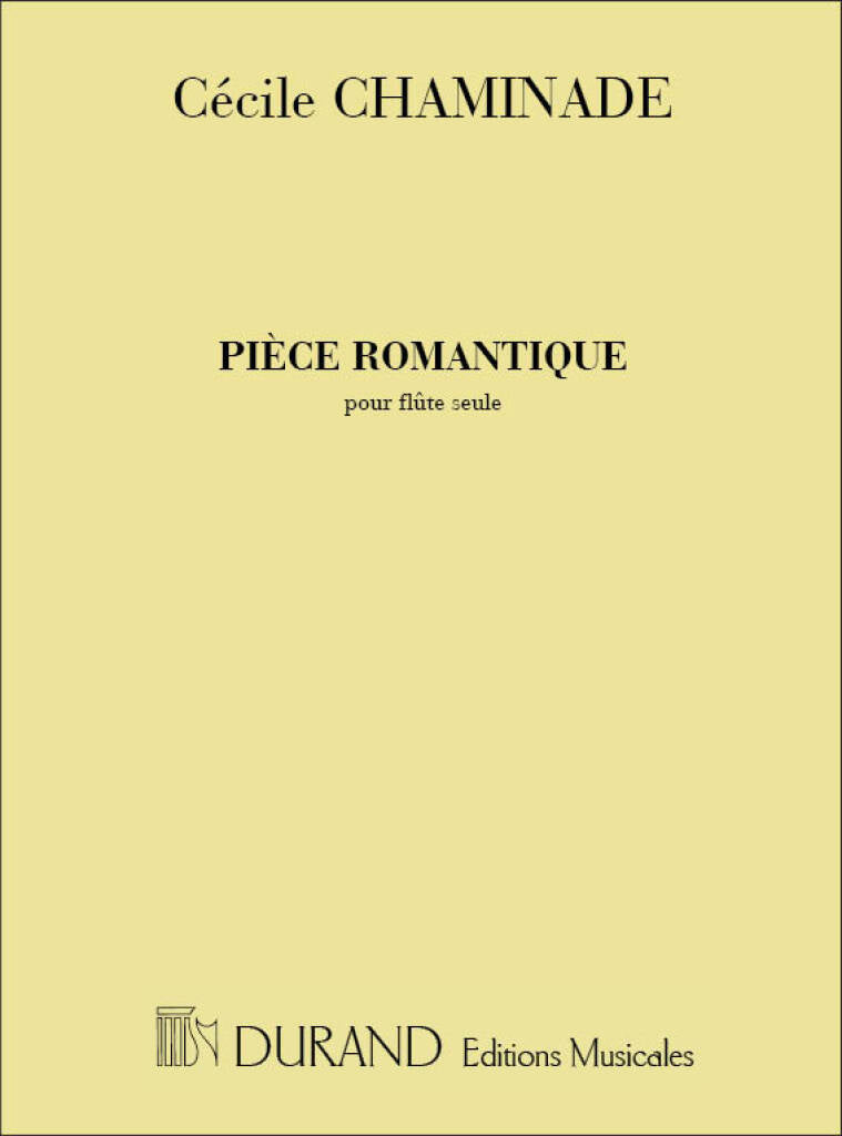 Chaminade- Piece Romantique for Solo Flute