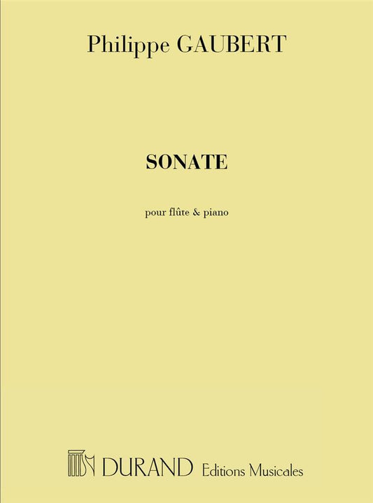 Gaubert- Sonata for Flute and Piano (Durand)