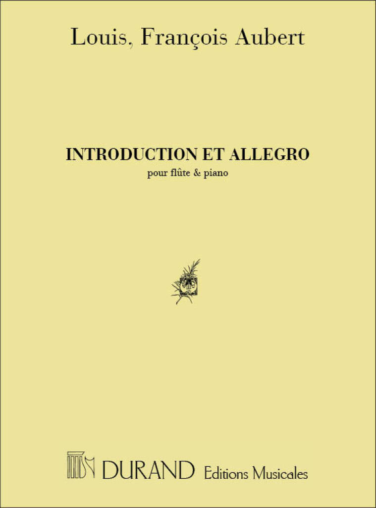 Aubert- Introduction and Allegro for Flute and Piano