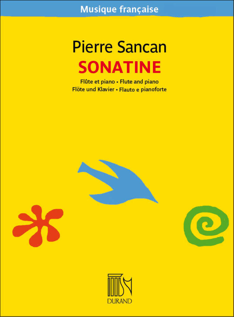 Sancan- Sonatine for Flute and Piano