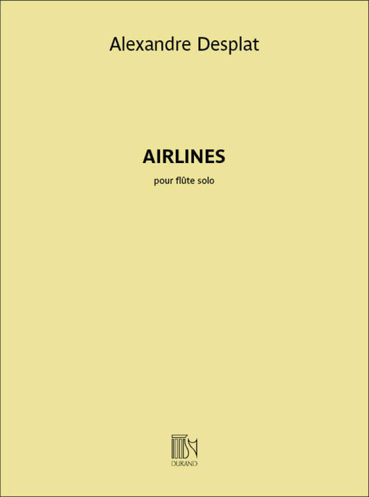 Desplat- Airlines for Solo Flute