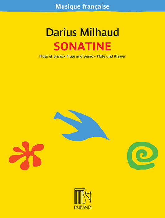Milhaud- Sonatine for Flute and Piano
