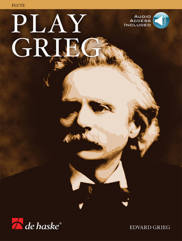Play Grieg Flute with CD-De Haske