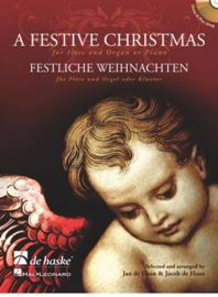 A Festive Christmas for Flute and Piano or Organ with CD