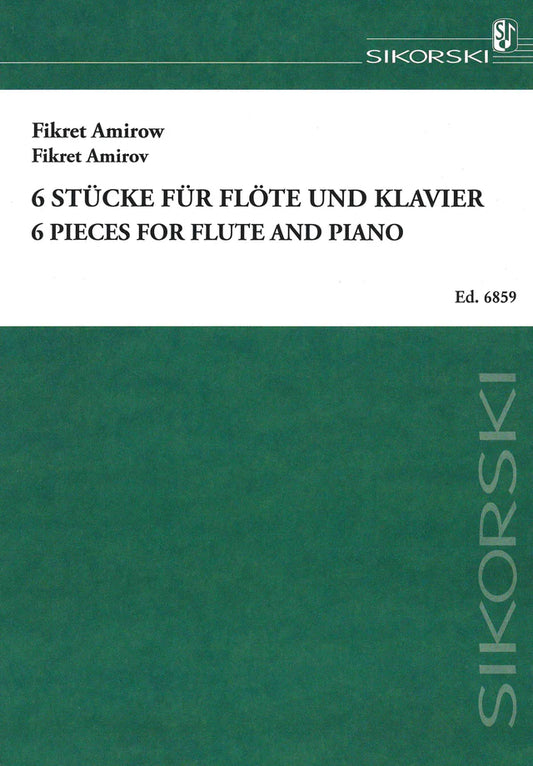 6 Pieces for Flute and Piano