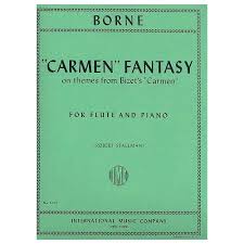 Borne Carmen Fantasy for Flute and Piano- IMC