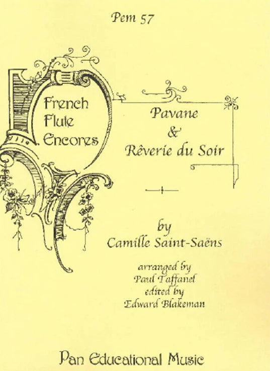 Saint-Saëns- Pavane and Reverie du Soir for Flute and Piano