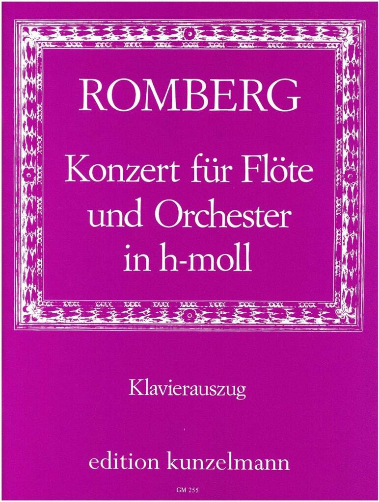 Romberg- Concertino In B Minor for Flute and Piano