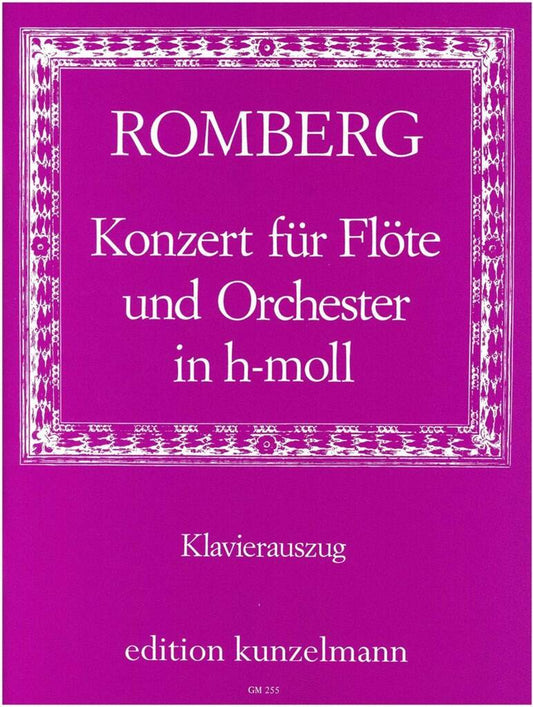 Romberg- Concertino In B Minor for Flute and Piano