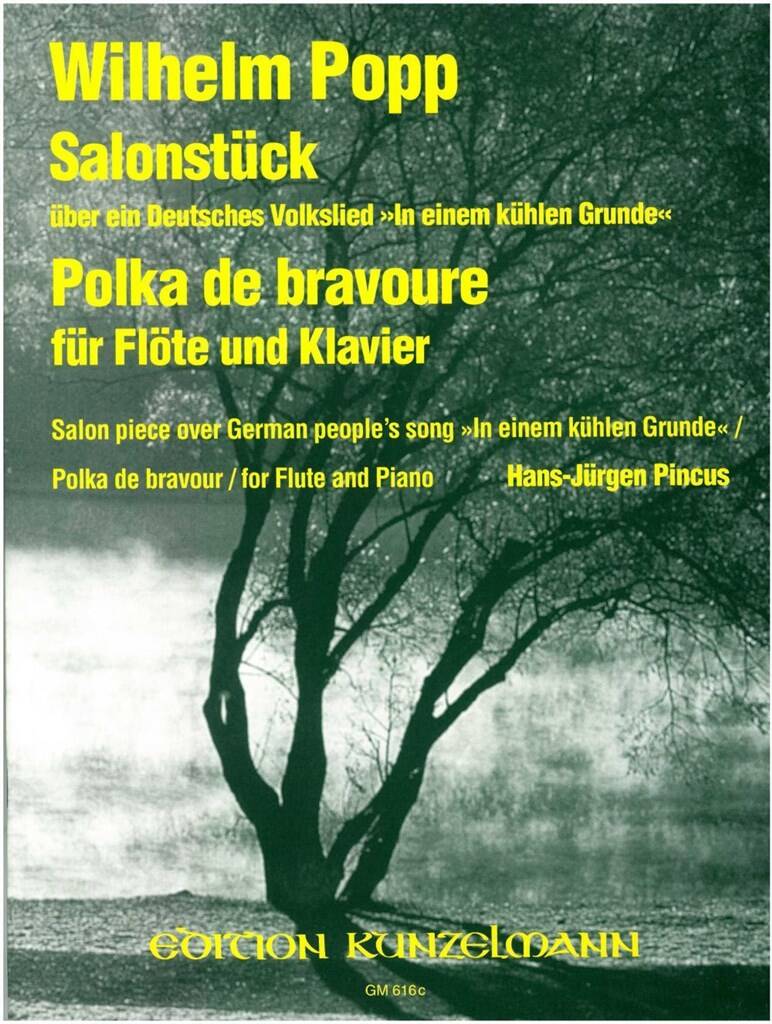 Popp- Salon Piece and German People’s Song for Flute and Piano