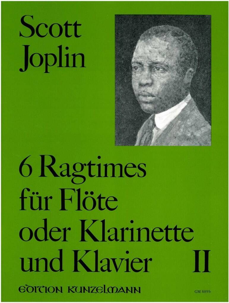 Joplin- 6 Ragtimes for Flute and Piano (Books 1-4)
