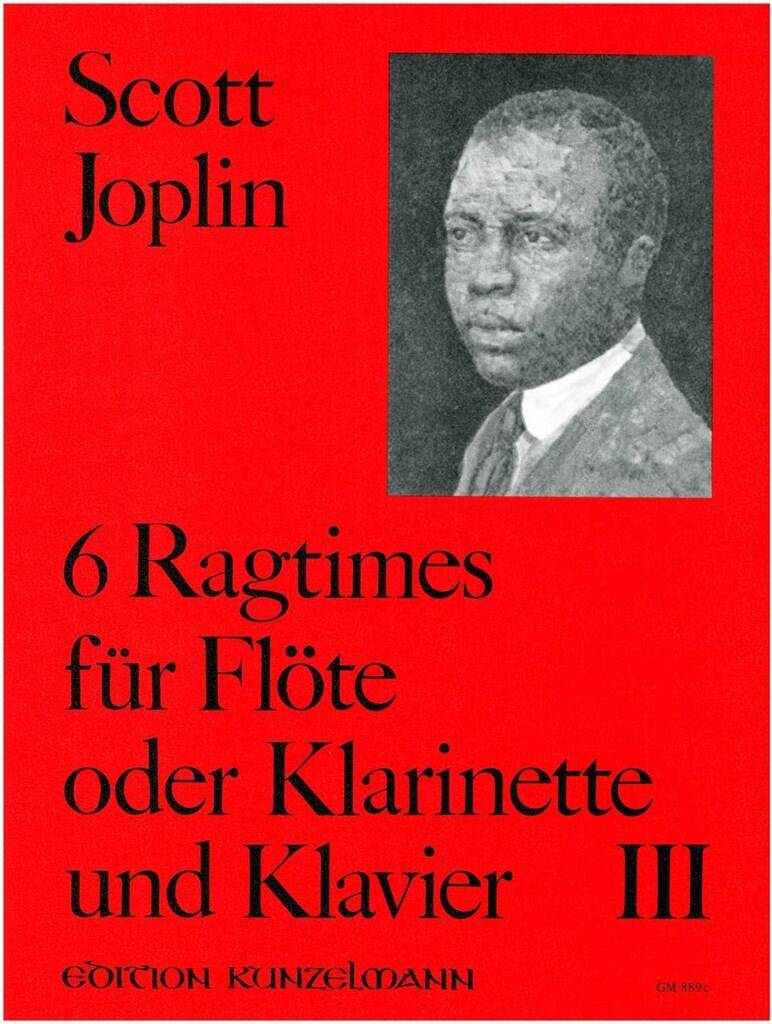 Joplin- 6 Ragtimes for Flute and Piano (Books 1-4)