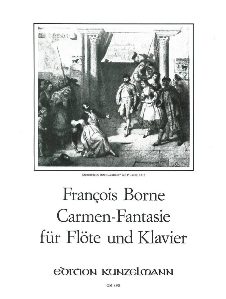 Fantaisie brillante für Flöte 'Carmen'- Edition Kunzelmann