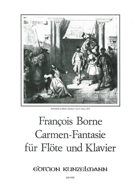 Fantaisie brillante für Flöte 'Carmen'- Edition Kunzelmann
